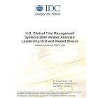 Click here to buy U.S. Clinical Trial Management Systems 2004 Vendor Analysis: Leadership Grid and Market Shares by IDC, Weili Su, and Ellen H. Julian.