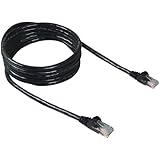 Belkin CAT5E  Patch Cord Snagless, Black - 10ft