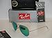 Ray Ban 3025 Aviator RB 3025 112/19 58mm Matte Gold Frame w/ Multi Green Mirror