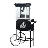 Great Northern Popcorn Red Pickford 4 Ounce Theater Style Popcorn Machine and Cart