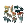 Jungle Animals Figures Party Bag Fillers (pack of 12)