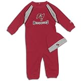 Buccaneers Reebok Infants NFL Creeper & Cap 12-24 mo.