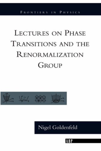Cover image : Lectures On Phase Transitions And The Renormalization Group (Frontiers in Physics, 85)