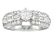 EGL Certified 1.21 cts Diamond Engagement Ring 14Kt White Gold