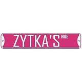 " ZYTKA HOLE " STREET SIGN