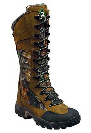 Rocky Mens Classic Lynx Hunting Brown/camo Leather Boot 9 M US