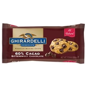 Ghirardelli 60% Cacao Bittersweet Chocolate Baking Chips, 11.5 oz.