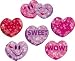 Trend HEART HOORAYS SPARKLE STICKERS - 72 stickers