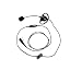 Kenwood KHS-25 D-Ring Ear Hanger Headset With PTT And Boom Mic For All Tk Series Radio