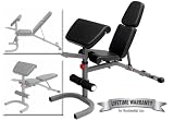 EF Fitness FID Weight Bench with Preacher Curl EF-4417