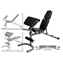 EF Fitness FID Weight Bench with Preacher Curl EF-4417