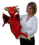 The Puppet Company Enchanted Puppets Dragon Hand Puppet (Red)