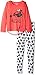 Komar Kids Girls' Big Long Sleeve 2 Piece Legging Pajama Set
