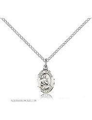 St. Gerard Majella Small Sterling Silver Medal