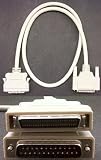3 Ft 25-Pin DB25 Male to 50-Pin HD50 Male External SCSI Cable