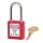 Master Lock 410 Series Zenex Lockout/Tagout Padlock, Keyed Different, 1-3/4" Body Length, 1-1/2" Shackle Clearance