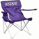 Kansas State Wildcats Nylon Tailgate Chair - Adult NCAA College Athletics Sports Fan Merchandise
