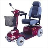 Mid-Range Four Wheel Scooter Color: Blue