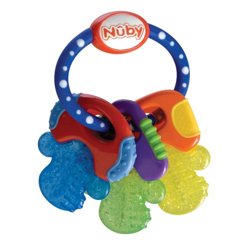 Ice Gel Teether Keys on a Ring