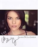 AUTOGRAPH 8X10 PHOTO OF ALANA DE LA GARZA