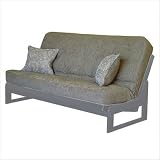 Simmons Futons Chair Mattress with Tufted Designer Cover in Genovesi ZSSC34