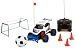 Ma�e: ca. 25 x 12 x 10 cm, links-rechts Steuerung, ben�tigte Batterien: f�r das Fahrzeug 2 x AA und 
f�r den Sender ebenfalls 2x AA (nicht enthalten)