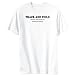 T-Shirt Mens White 