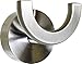 Griipa 3861 Satin Nickel Double Hook, Suction