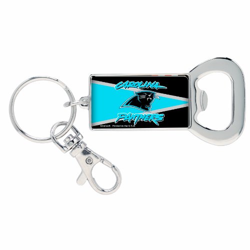 NFL Carolina Panthers Bottle Opener Key Ring