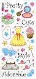 Sandylion Stickers/Borders Packaged, Little Girl Icons