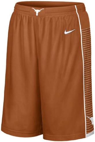 Texas Longhorns 2013 Burnt Orange 12 Inseam Embroidered Player Basketball Short By Nike (XXL=41-42)