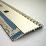 30cm 300mm Professional Metal Aluminium Aluminum Metric Ruler Rule Anti-Slip Non-slip - Technical Drawing Drafting Art Craft School Office