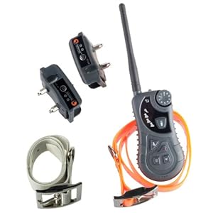 Aetertek At-218-2 Submersible Remote Dog Training Shock Collar Auto Anit Bark for Sport / Hunting Dogs ,2 Dogs Trainer