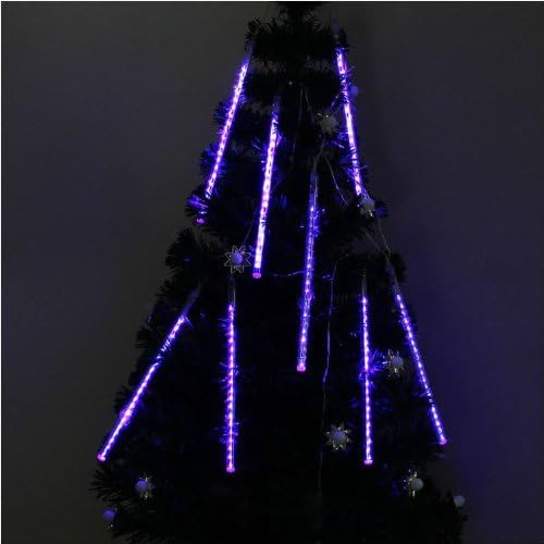OEM 30cm 8 Tube 144 Leds Snowfall Meteor Rain Light Tube for Holiday Christmas Xmas Decoration Blue Color