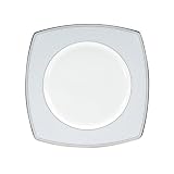 Nikko Ocean Beaded Pearl Square Accent Plate, 9
