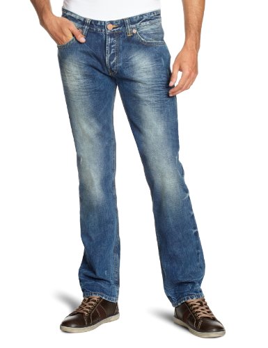 LTB Jeans Herren Jeanshose Lang 50089 Hollywood - Straight Fit (Gerades Bein)
