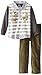 Boys Rock Little Boys' 2 Piece Pant Set Knit Polo Corduroy