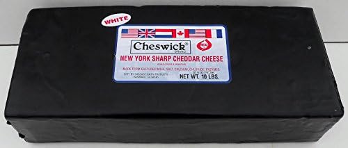 Cheese New York Sharp Cheddar (4 Lb Cut) Black Wax Cheddar