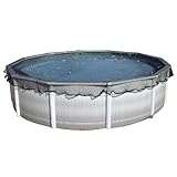 15' Round Leaf Net Winter Pool Cover