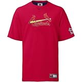 Nike - Nike St Louis Cardinals Red Tackle Team Logo T-shirt