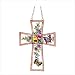 Inspirational Stained Glass Cross Suncatcher Home Decor
