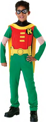 Standard Teen Titan Robin Kids Costume (Small)