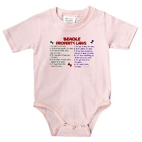 Beagle Property Laws 2 Infant Bodysuit