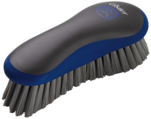 Oster Equine Care Series Grooming Brush Medium Bristle Synthetic Blue 078399-220