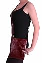EyeCatchBags - Krista Croc Snake Effect Patent Womens Cross Body Shoulder Bag