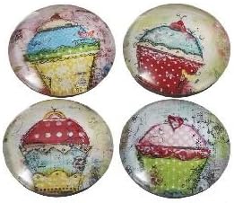 Cupcake Magnet Set/4