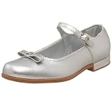 Pampili Infant/Toddler Angel 99 Mary Jane,Silver,26 EU (US Toddler 8 M)