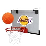 NBA Los Angeles Lakers Game On Indoor Basketball Hoop & Ball Set