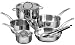 T Fal Jamie Oliver Stainless Steel 9 Piece Cookware Set