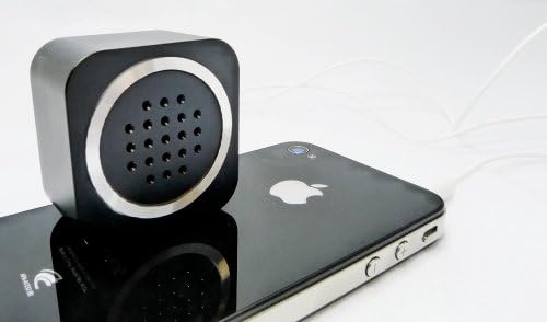 Mai Metal Portable Speaker for iPod, iPhone, iPad, MP3 Player and more (Color Option Black)
